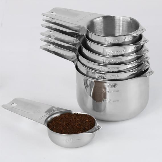  1Easylife Upgraded 18/8 Stainless Steel Measuring Cups